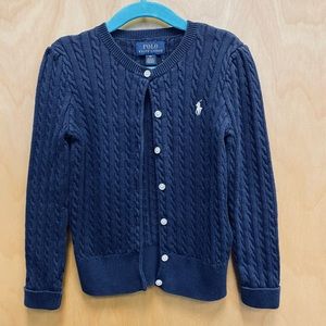 POLO Ralph Lauren Kids Mini Cable Knit Cardigan